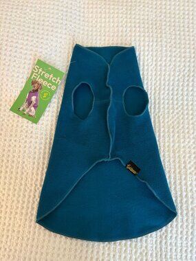 Goldpaw Stretch Fleece Dog Sweater, Size 10, Blue NWT